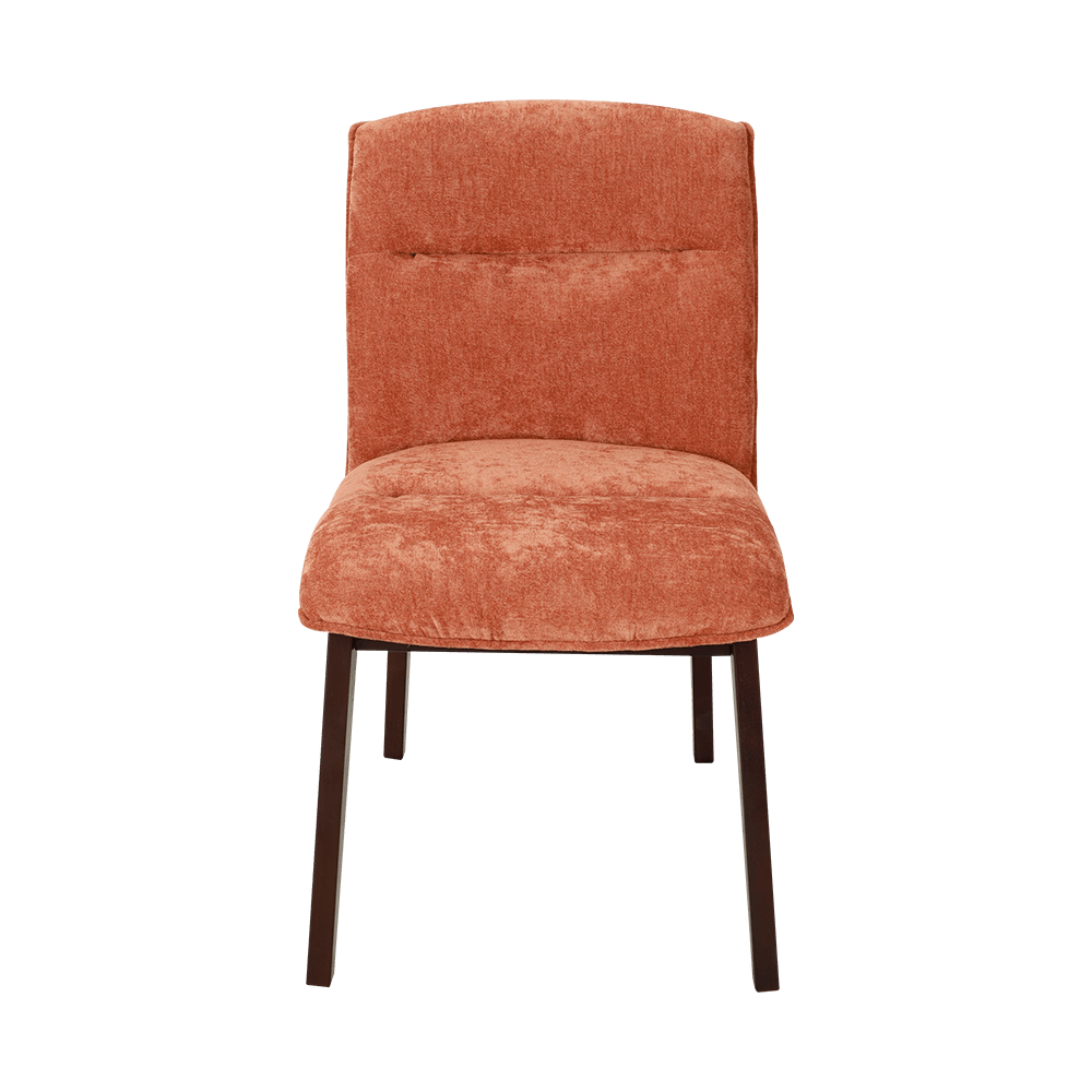 Döşemeli masif ahşap yemek sandalyesi