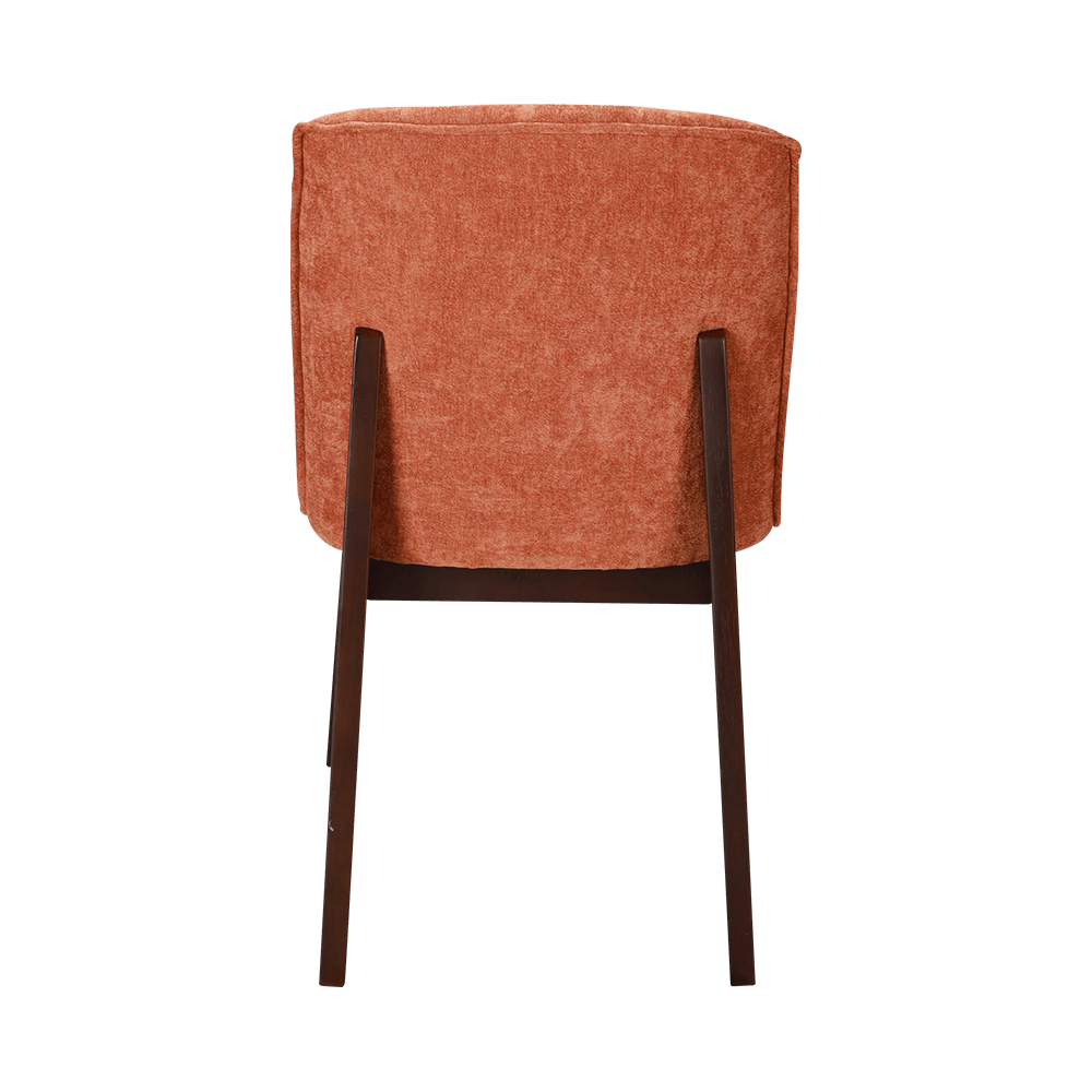 Döşemeli masif ahşap yemek sandalyesi