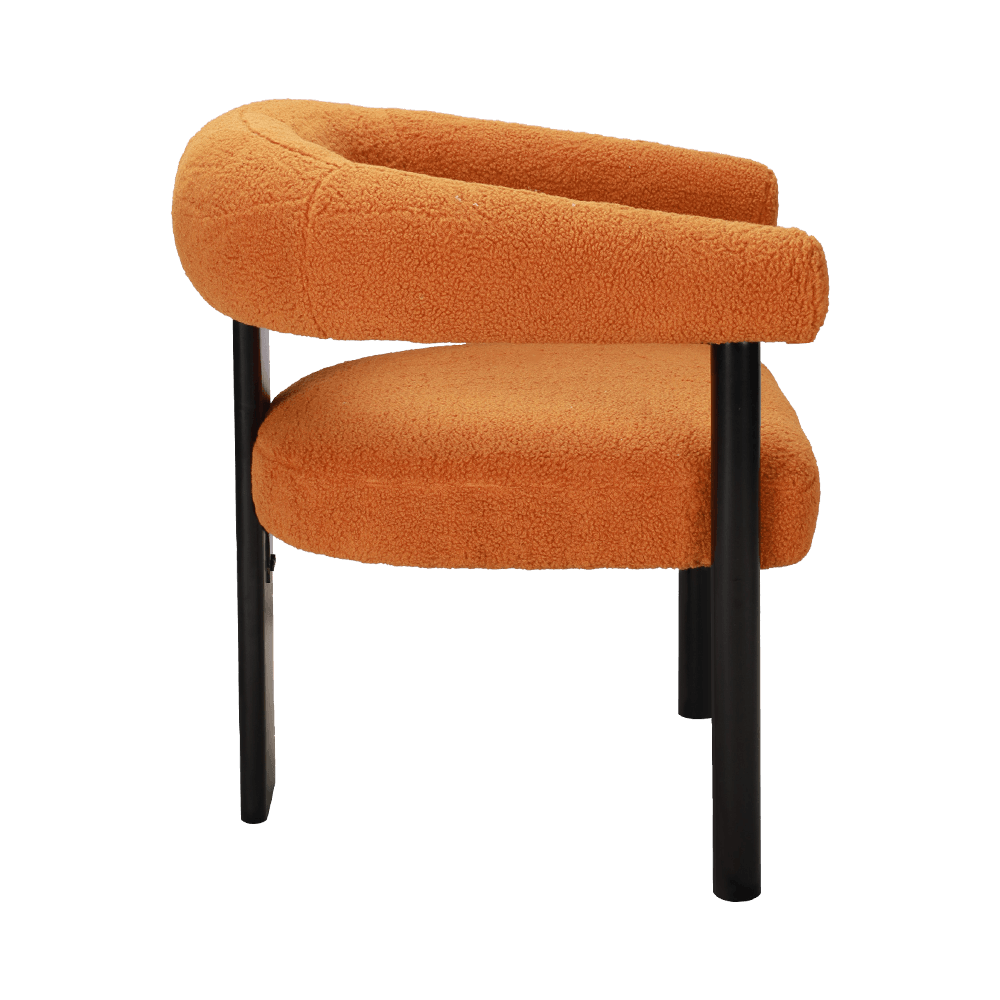 Sünger Yastık Masif Ahşap Yemek Sandalyesi